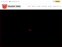 Tablet Screenshot of holidayparkvfd.org